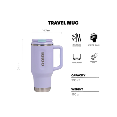 Igloo Travel Thermosbeker 946ml - Lila