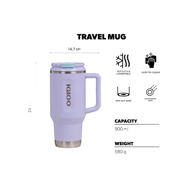Igloo Travel Thermosbeker 946ml - Lila