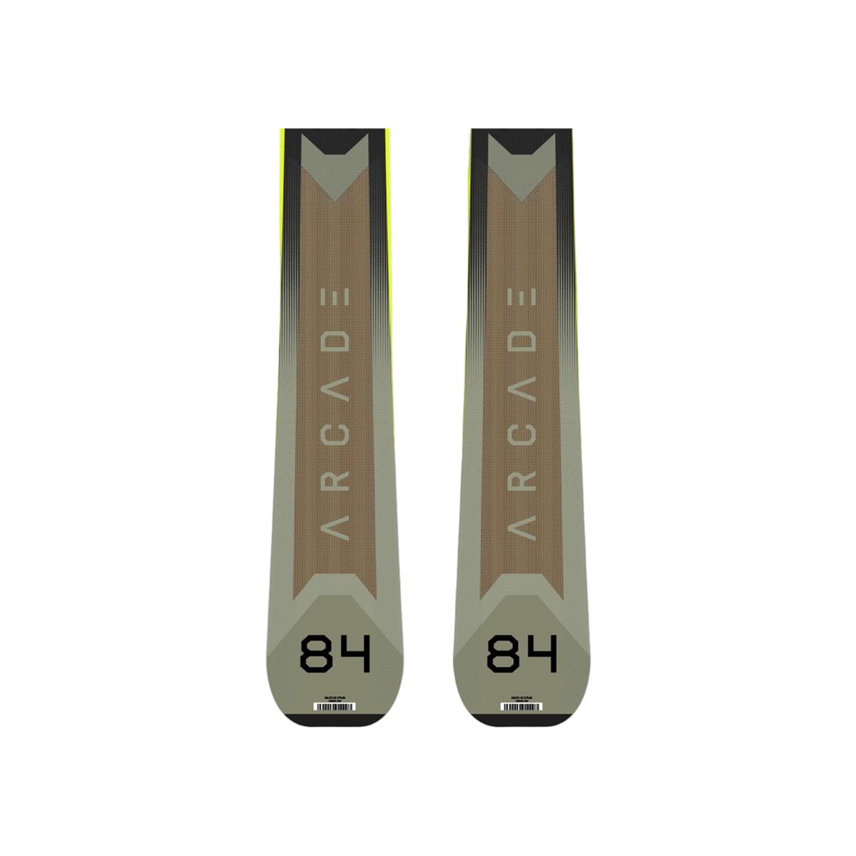 ROSSIGNOL ARCADE 84 RANFV02 NX 12 KONECT GW B90 BLACK YELLOW FCMCN04