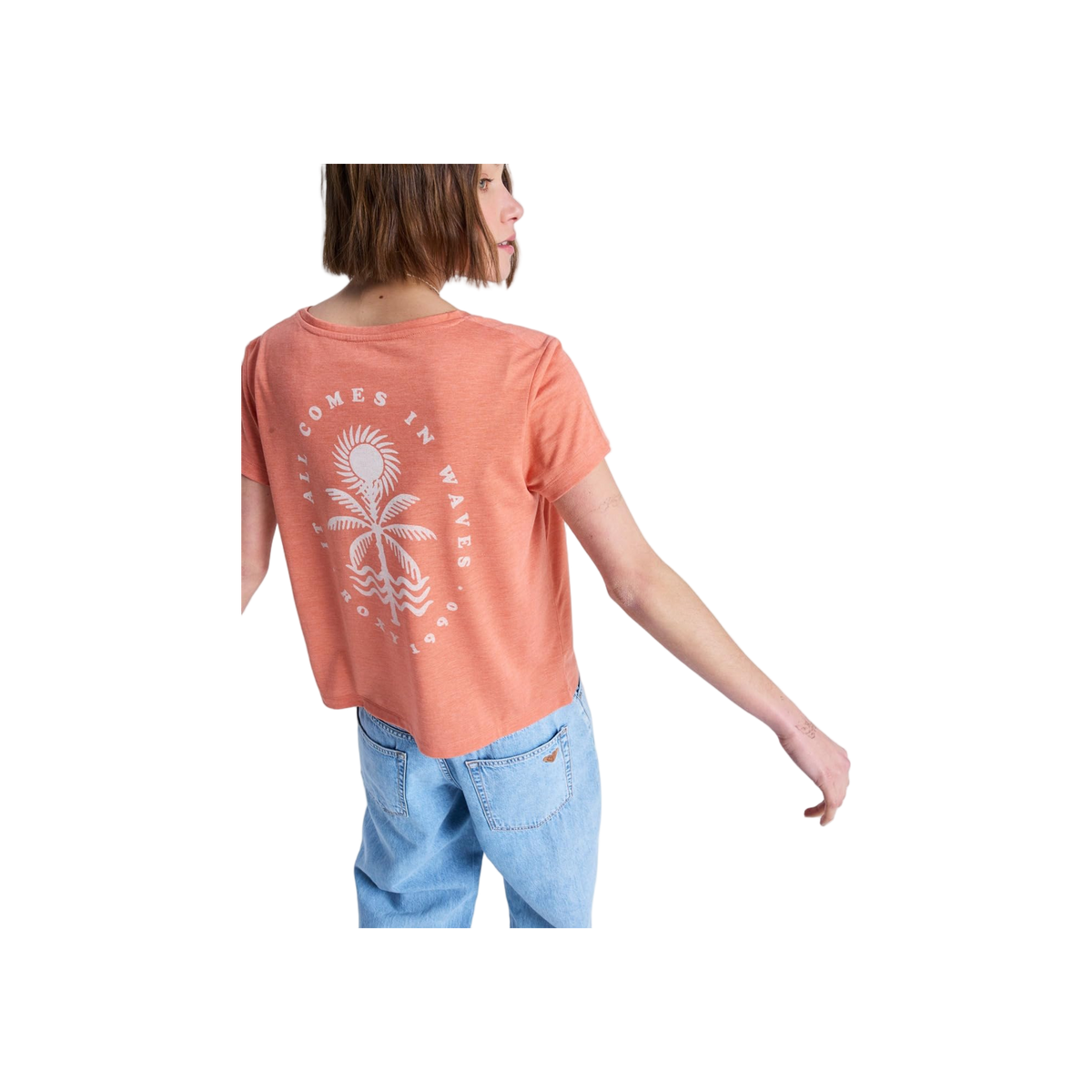 Roxy Laguna Green V - Shirt