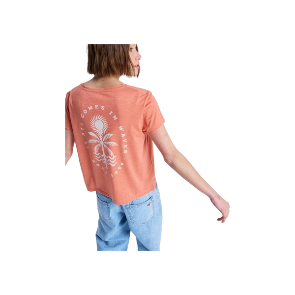 Roxy Laguna Green V - Shirt