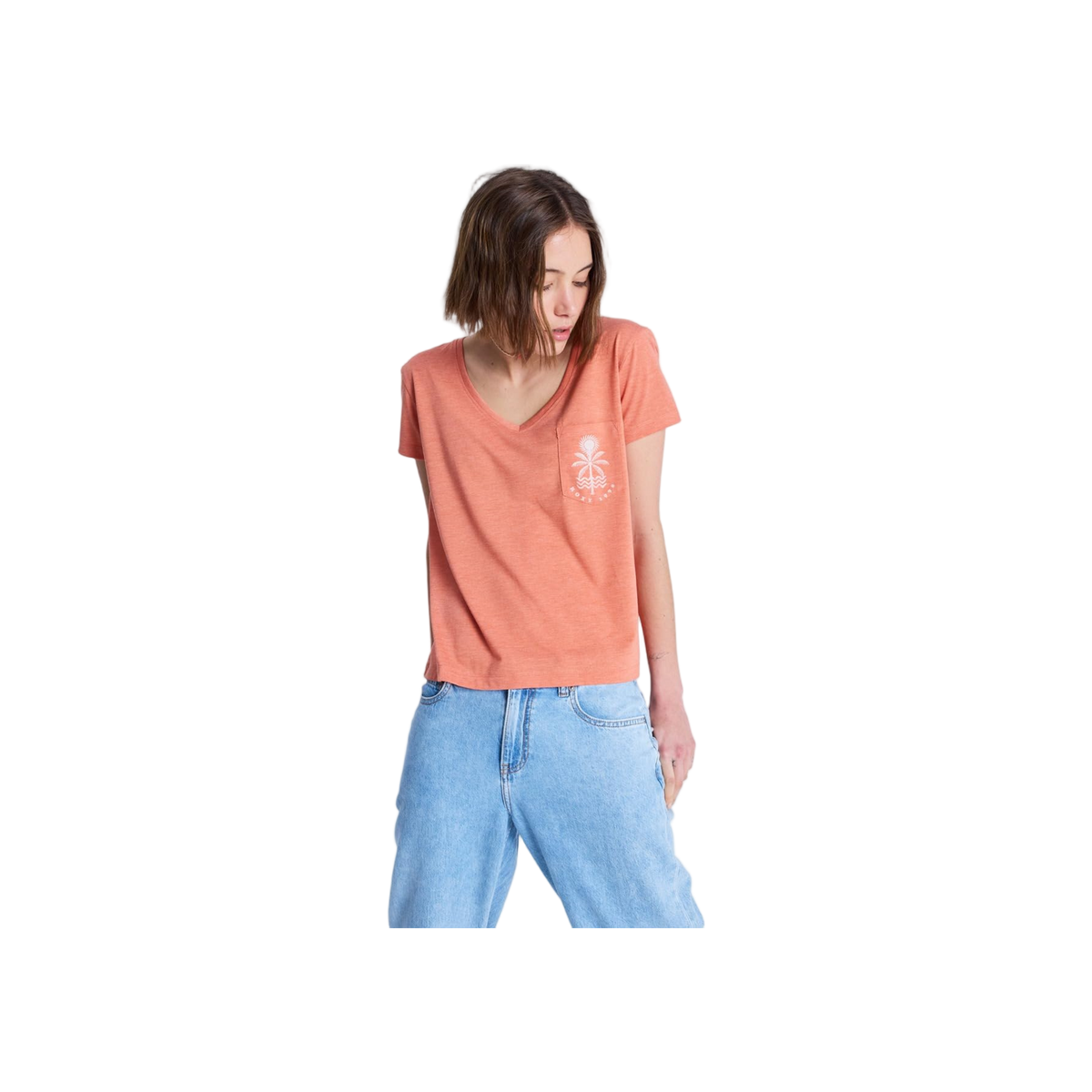 Roxy Laguna Green V - Shirt