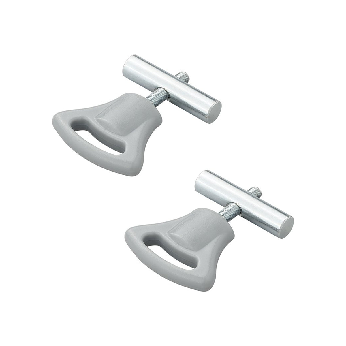 Eindstop met kunststof knop voor tentrail 8-10mm - set van 2 stuks