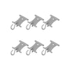 Hanger met S-haak voor tentrail 5/6mm en 7/8mm - set van 6 stuks