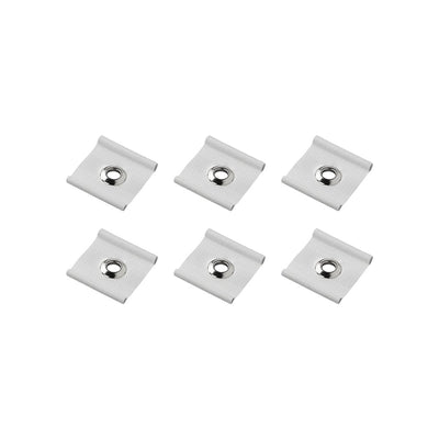 Hanger met oog voor tentrail 5/6mm en 7/8mm - set van 6 stuks