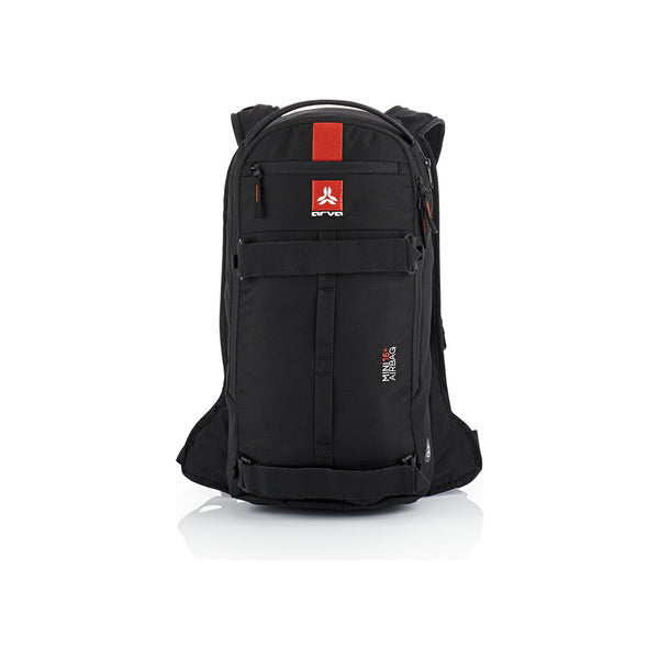Zwarte Chrome Industries rugzak met rood logo en praktische vakken voor dagelijks gebruik