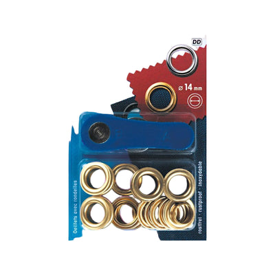 Prym Zeilring+mont.14mm 10st 541373
