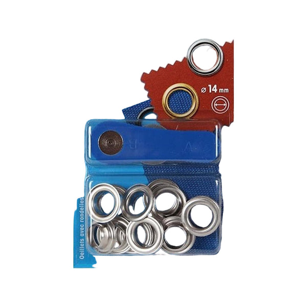 Prym Zeilring+mont.14mm 10st 541373