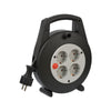 Brennenstuhl Vario Line kabelhaspel 4-voudig zwart/lichtgrijs 5m