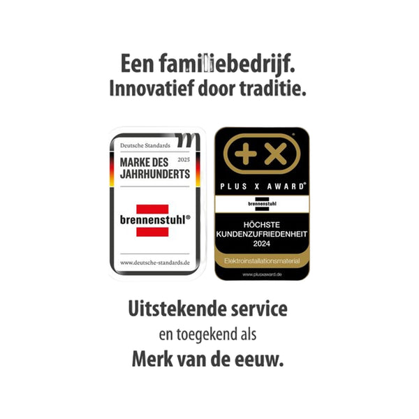 Brennenstuhl Kunststof verlengsnoer 5m zwart