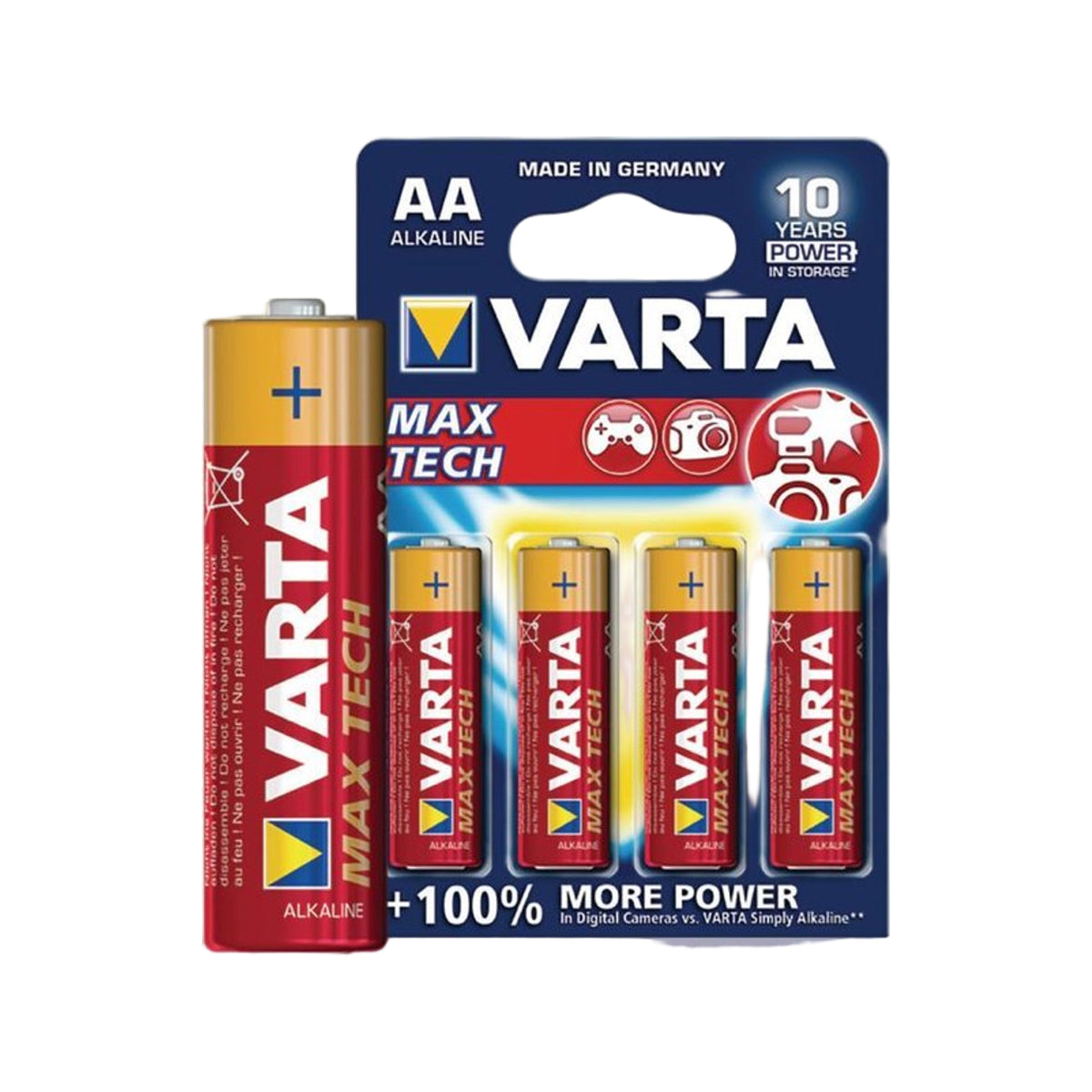 Varta Longlife Max Power Aa Blister 4