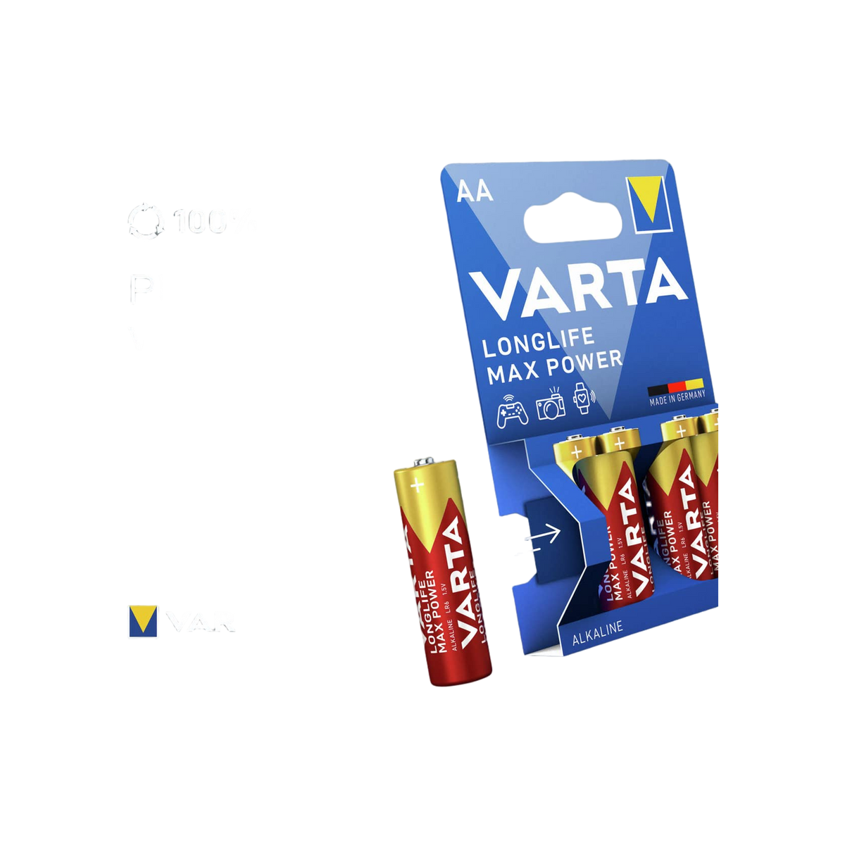Varta Longlife Max Power Aa Blister 8