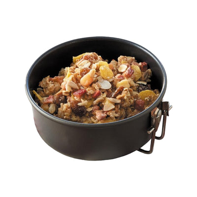 Whole grain fruit muesli milk