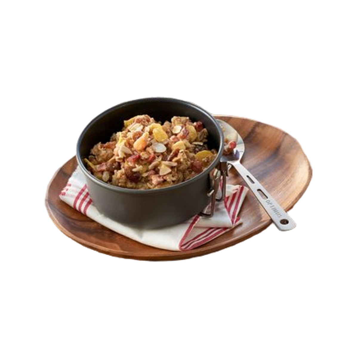 Whole grain fruit muesli milk