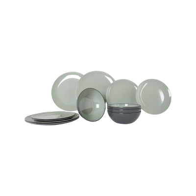 Gimex VIV Servies groen 12dlg