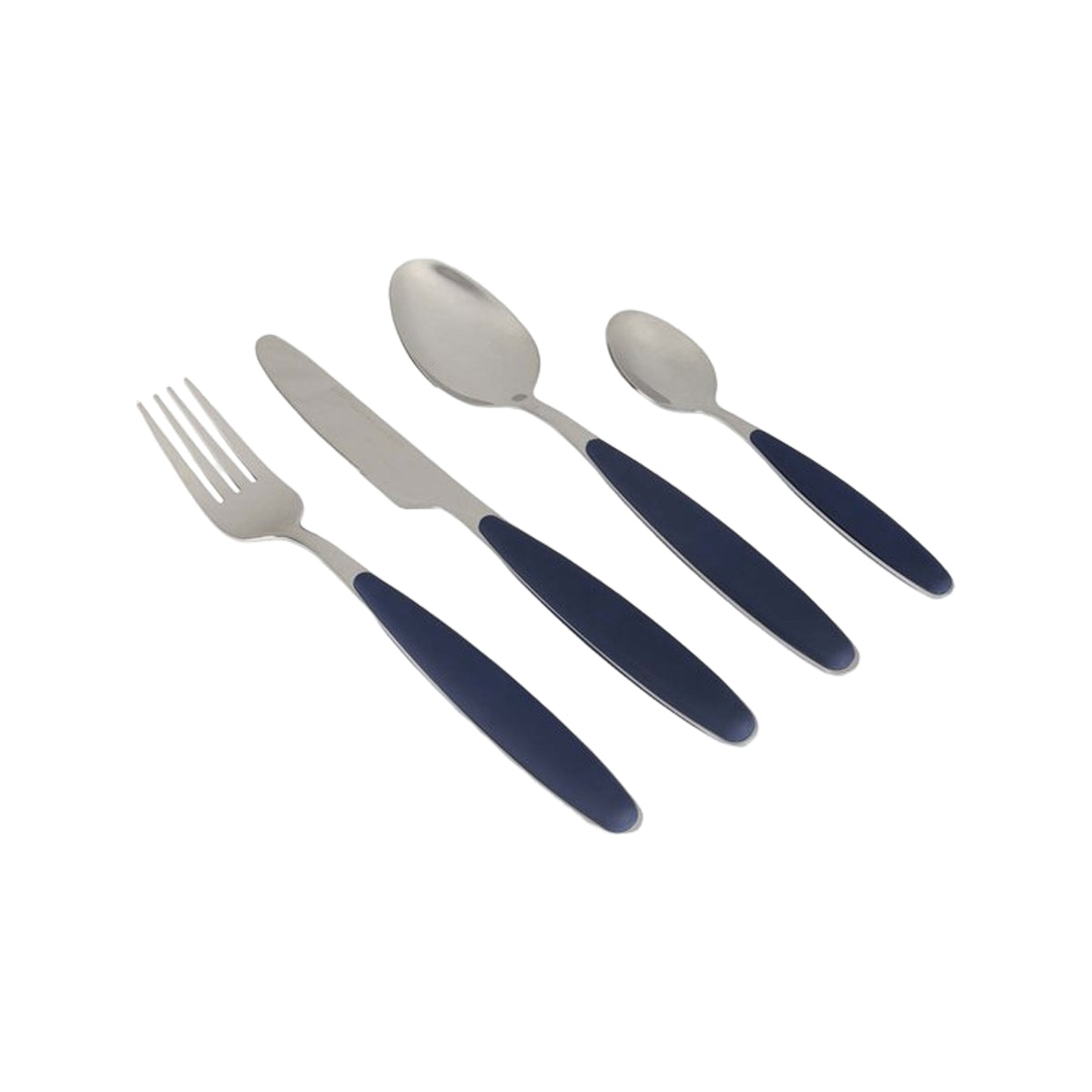 Gimex Bestek marine blauw 16dlg