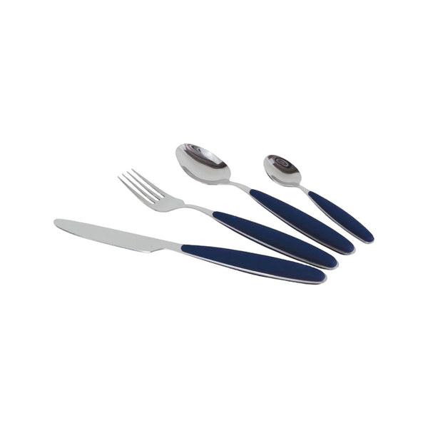 Gimex Bestek marine blauw 16dlg