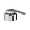Douche-Mengkraan Keramik Twist, Ut, Chroom