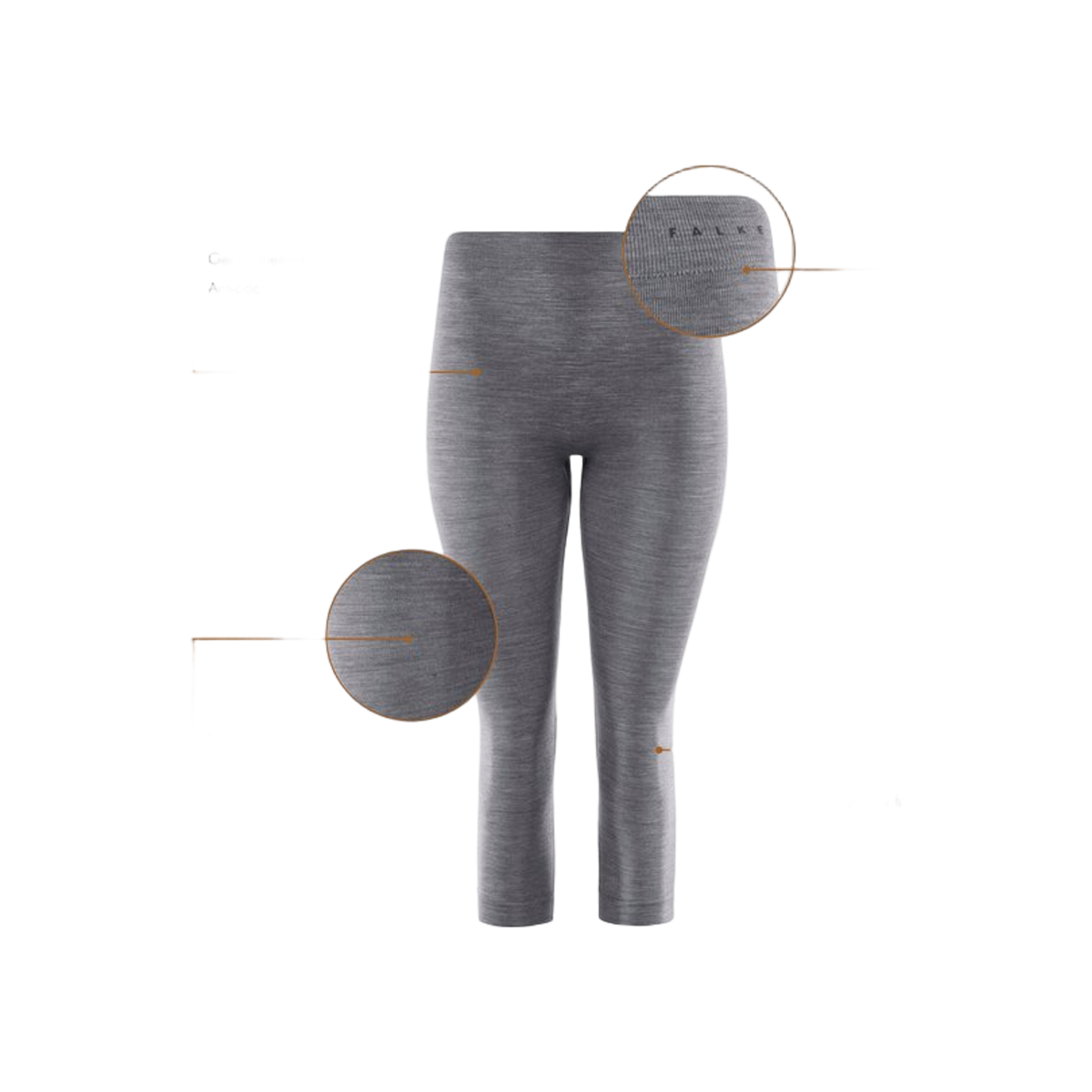 FALKE WT Light 3/4 Tights Regular w