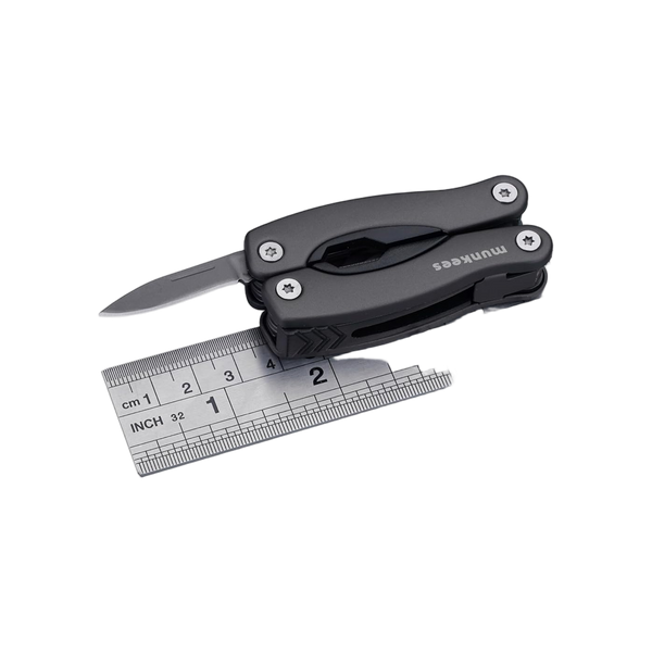 Munkees Stainless Steel Multi-Tool Anthracite