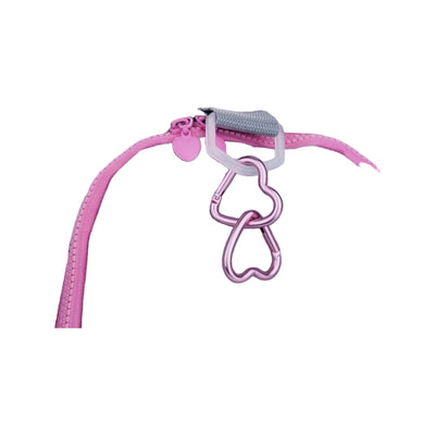 Munkees Mini Heart Carabiner 2 pcs - pink - 3,8 cm