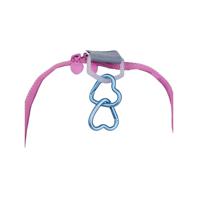 Munkees Mini Heart Carabiner 2 pcs - blue - 3,8 cm