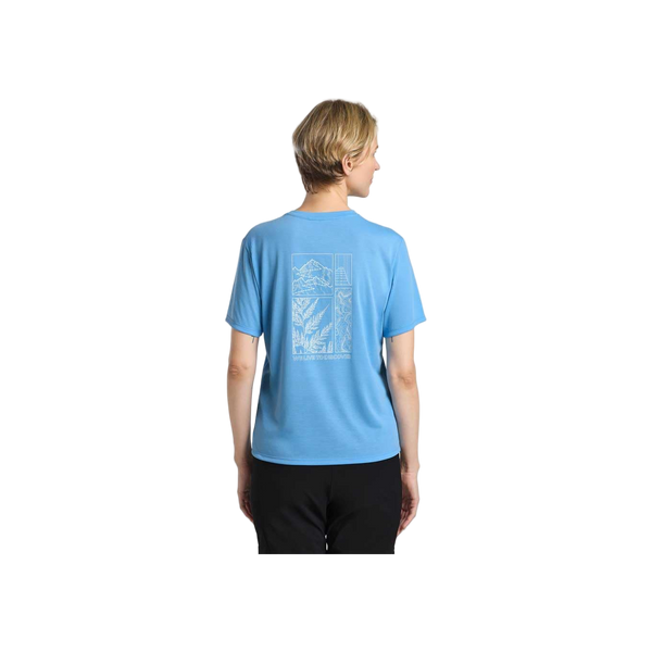 Jack Wolfskin Vonnan Graphic T W - Dames T-Shirt
