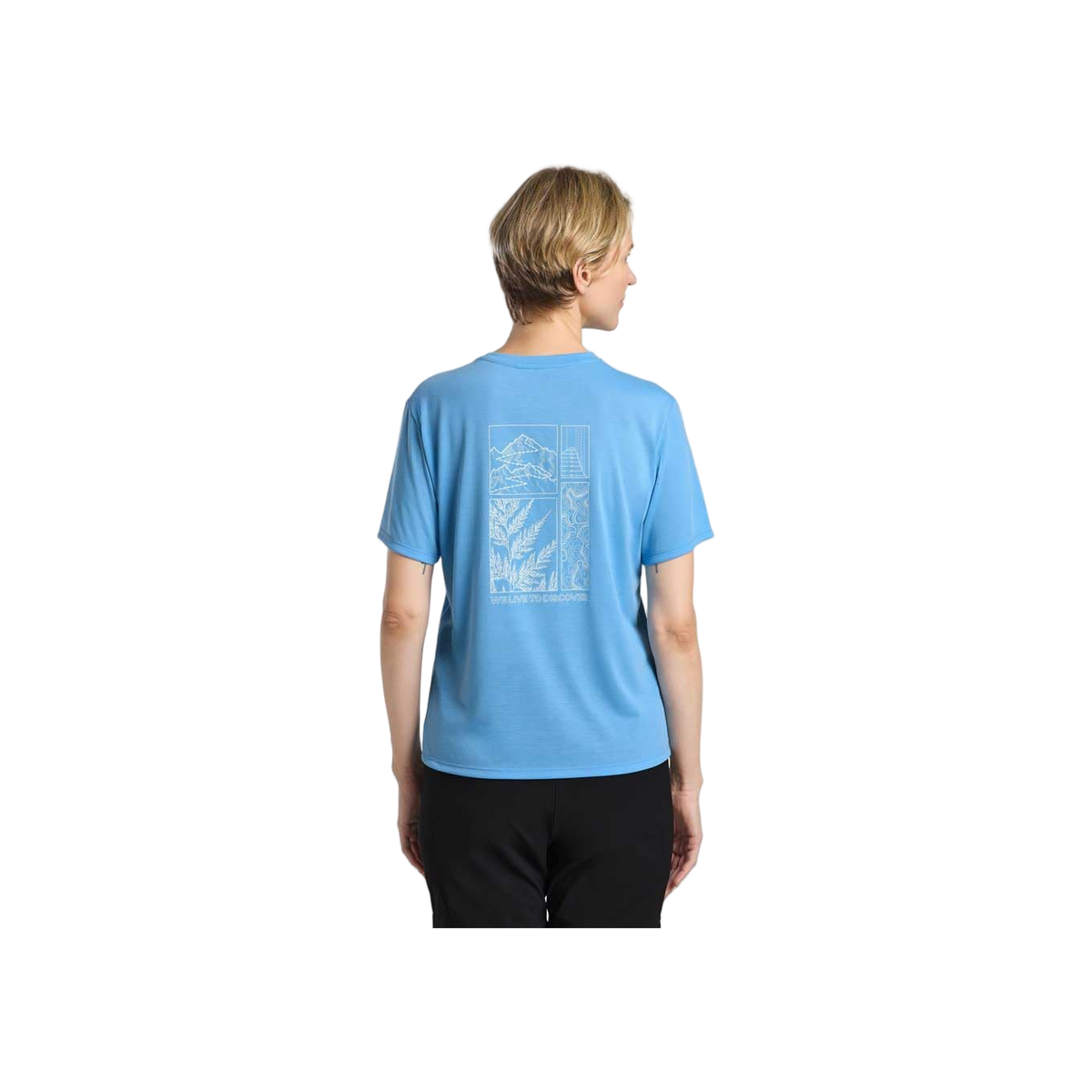 Jack Wolfskin Vonnan Graphic T W - Dames T-Shirt