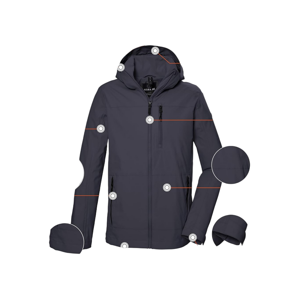 Giga DX GS 58 Heren Zomerjas