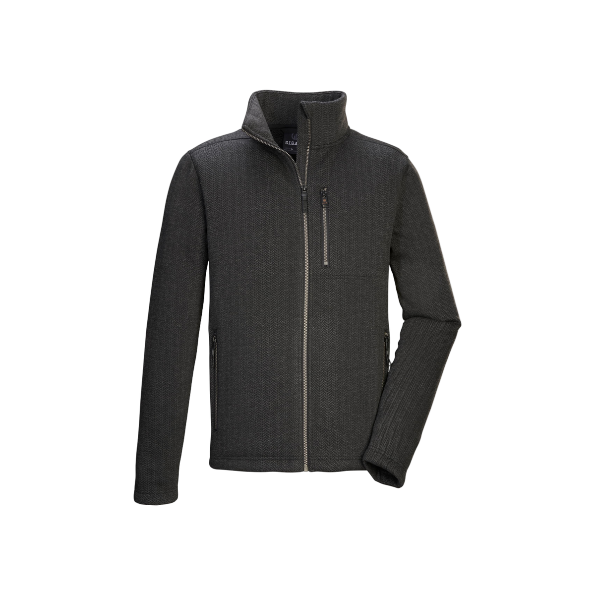 GW 48 Mens Knitted Fleece Jacket