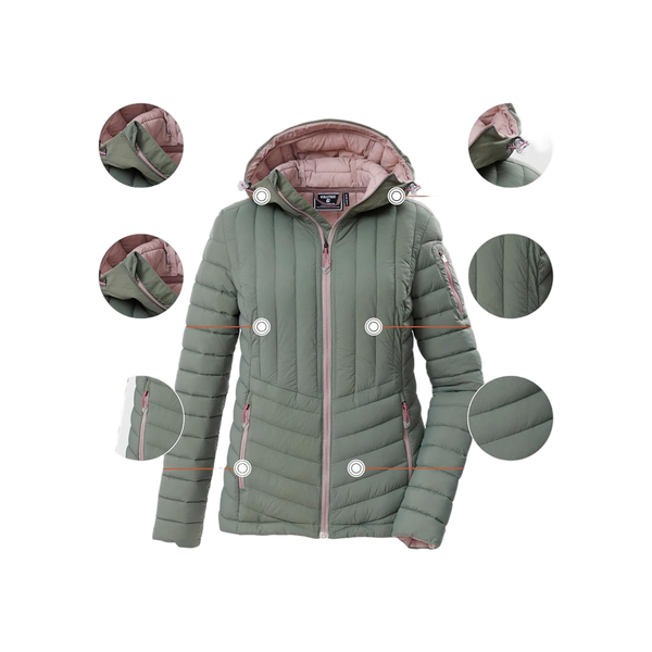 Killtec KOS 75 Dames Gewatteerde Puffer Jas