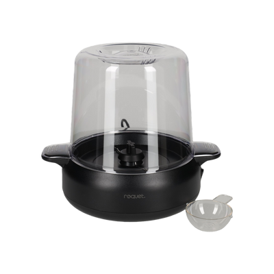 RØQUET Popcorn Maker Zwart