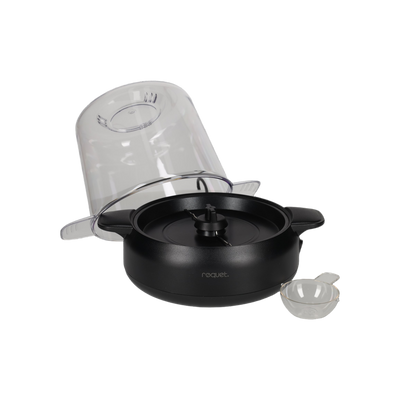 RØQUET Popcorn Maker Zwart