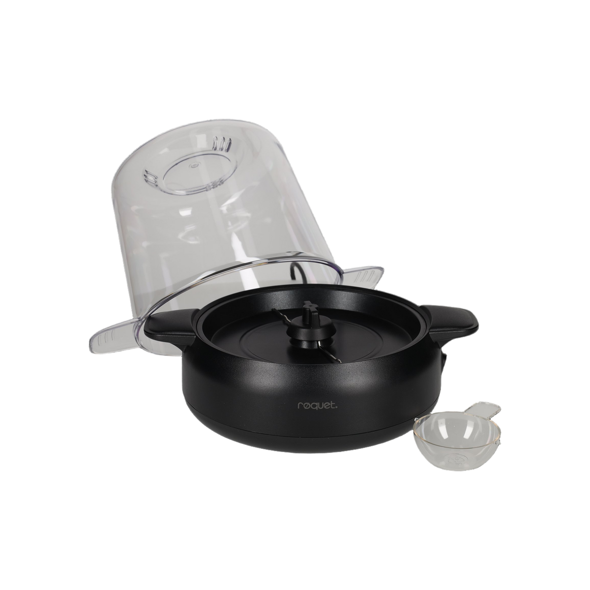 RØQUET Popcorn Maker Zwart