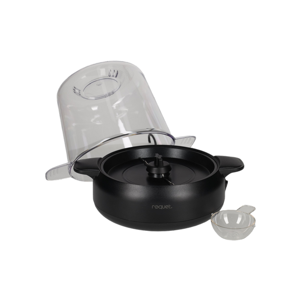 RØQUET Popcorn Maker Zwart