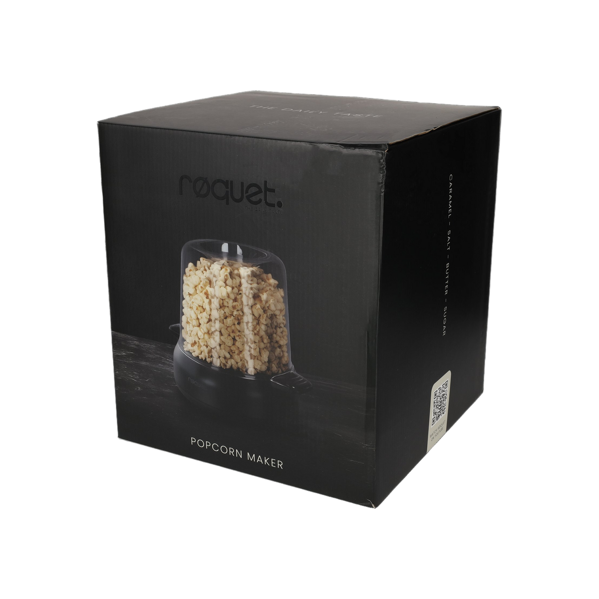 RØQUET Popcorn Maker Zwart