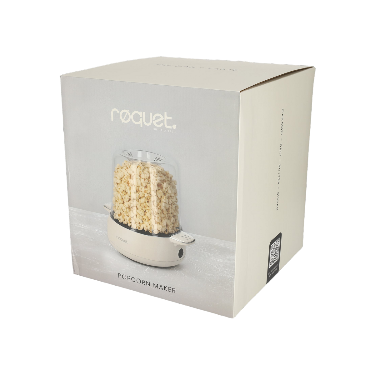 RØQUET Popcorn Maker Steengrijs