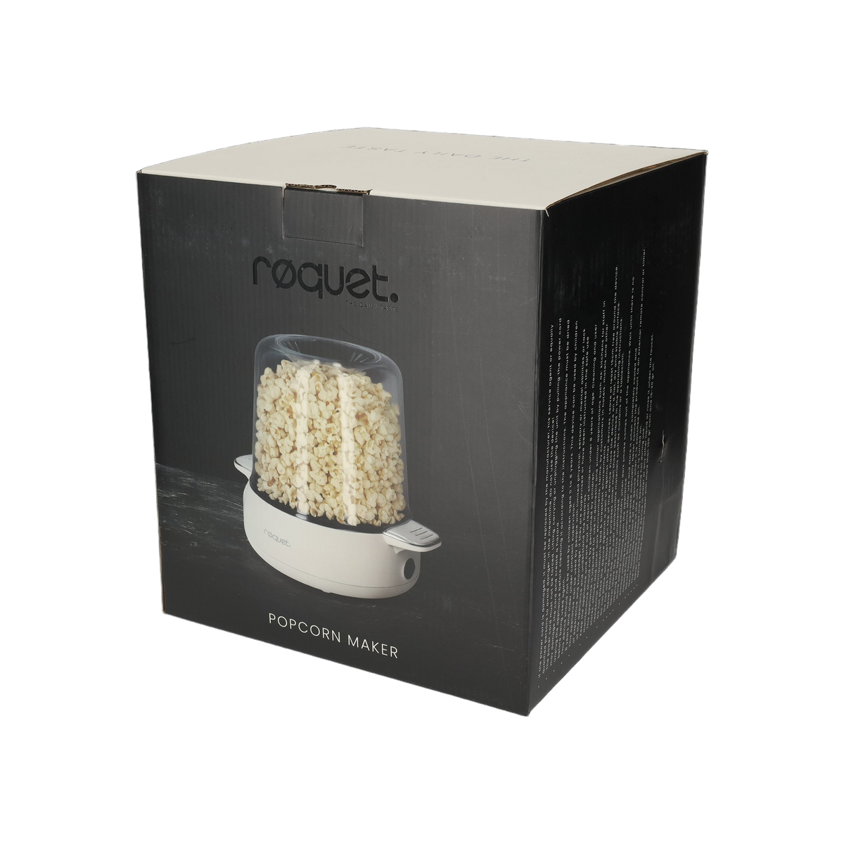 RØQUET Popcorn Maker Steengrijs