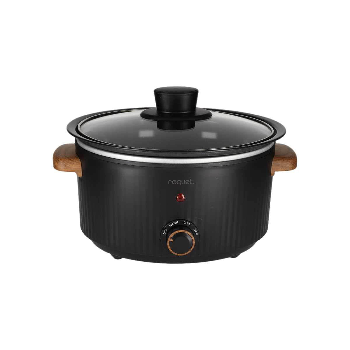 RØQUET Slowcooker 3L Roots Zwart
