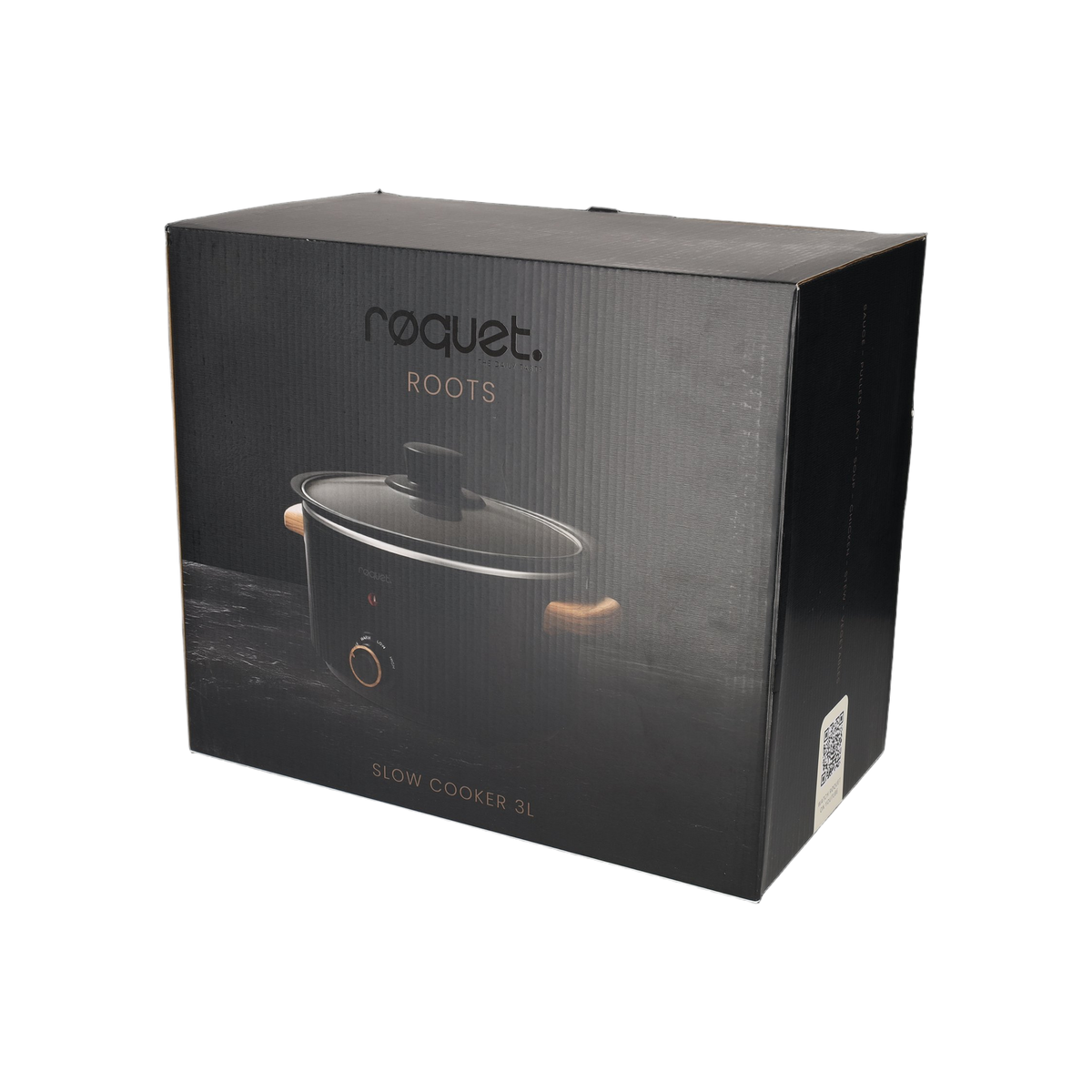 RØQUET Slowcooker 3L Roots Zwart