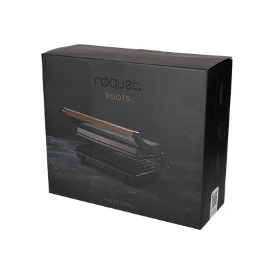 RØQUET Contactgrill Roots Zwart