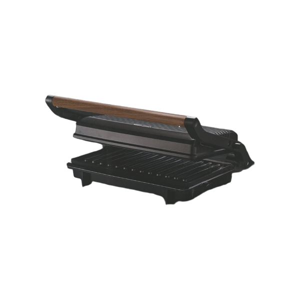 RØQUET Contactgrill Roots Zwart