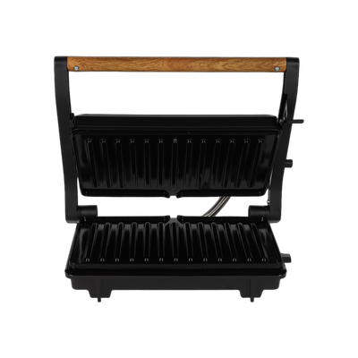 RØQUET Contactgrill Roots Zwart