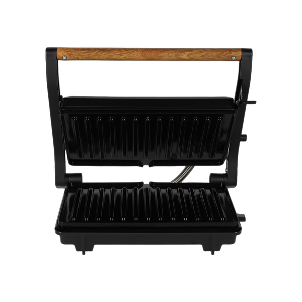 RØQUET Contactgrill Roots Zwart