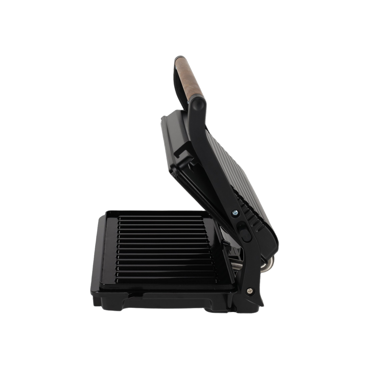 RØQUET Contactgrill Roots Zwart