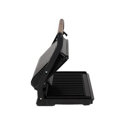RØQUET Contactgrill Roots Zwart