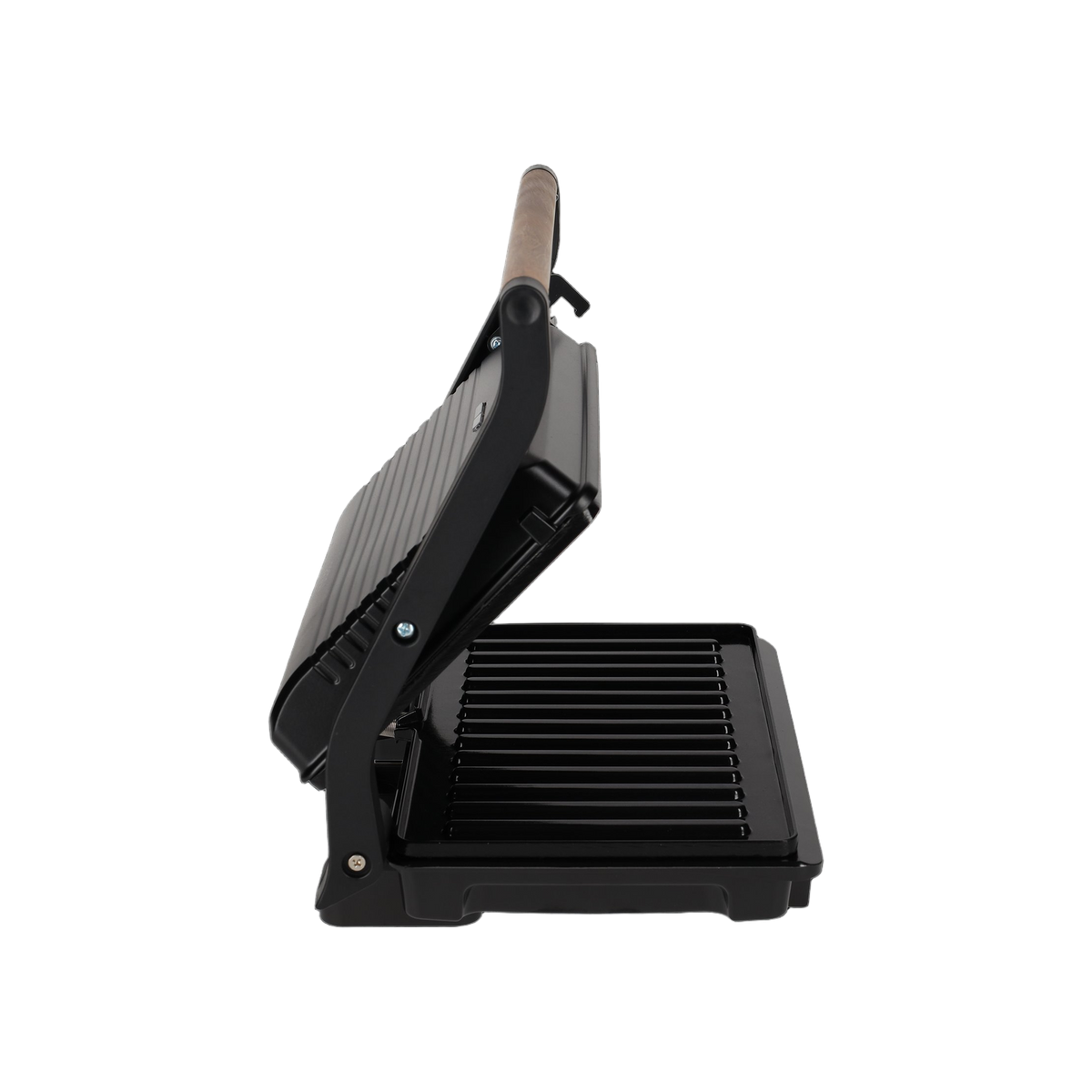 RØQUET Contactgrill Roots Zwart