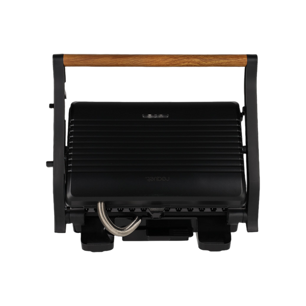RØQUET Contactgrill Roots Zwart