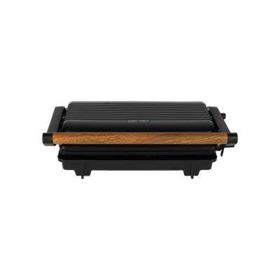 RØQUET Contactgrill Roots Zwart