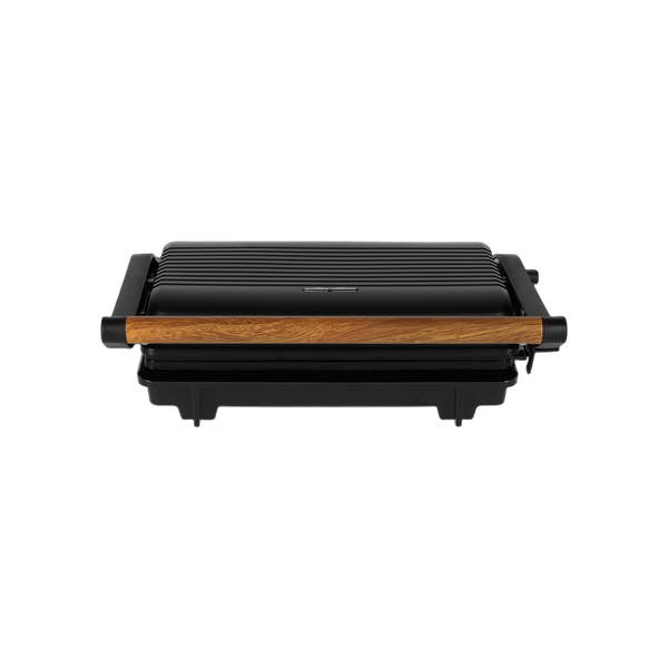 RØQUET Contactgrill Roots Zwart